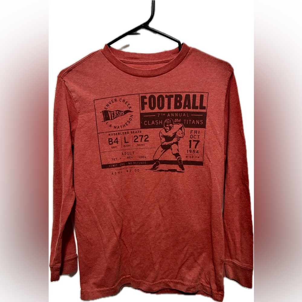 Old Navy Football Long Sleeve Tee Shirt